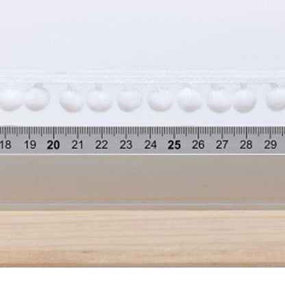 Galon pompons blanc 18mm dans Galons pompons par Couture et Cie