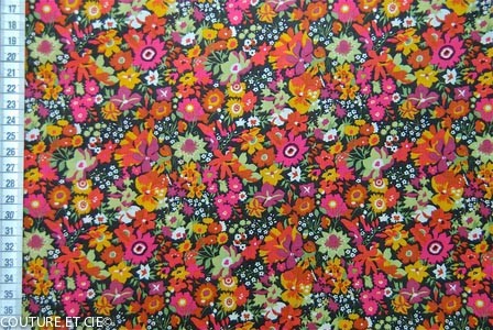 Liberty Manuela orange dans Tissus LIBERTY OF LONDON par Couture et Cie