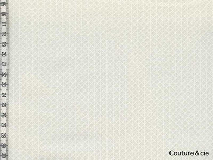 Cotton + Steel Basic Netorious crème, x10cm dans Tissus Géométriques par Couture et Cie