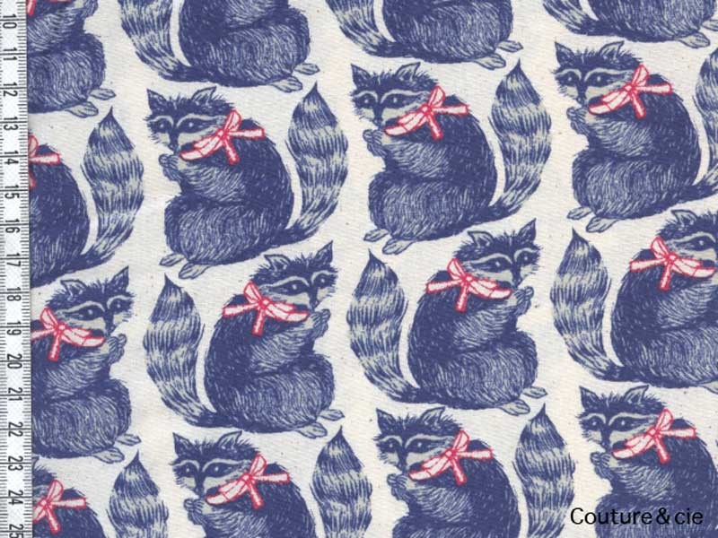 Cotton + Steel Bird raton laveur dans COTTON + STEEL par Couture et Cie