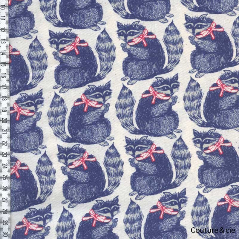 Cotton + Steel Bird raton laveur dans COTTON + STEEL par Couture et Cie