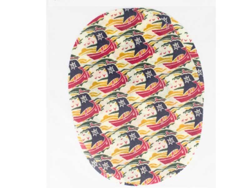 Coudières Liberty Samols bleu et rouge dans COUDIERES par Couture et Cie