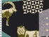Tissu Echino Zon noir dans Echino par Couture et Cie