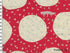Tissu Echino Silver foxes rouge, coupon 75x110cm dans Echino par Couture et Cie