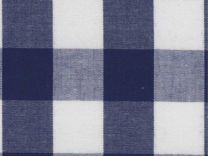 Tissu Vichy marine carreaux 16mm dans Tissus Carreaux par Couture et Cie