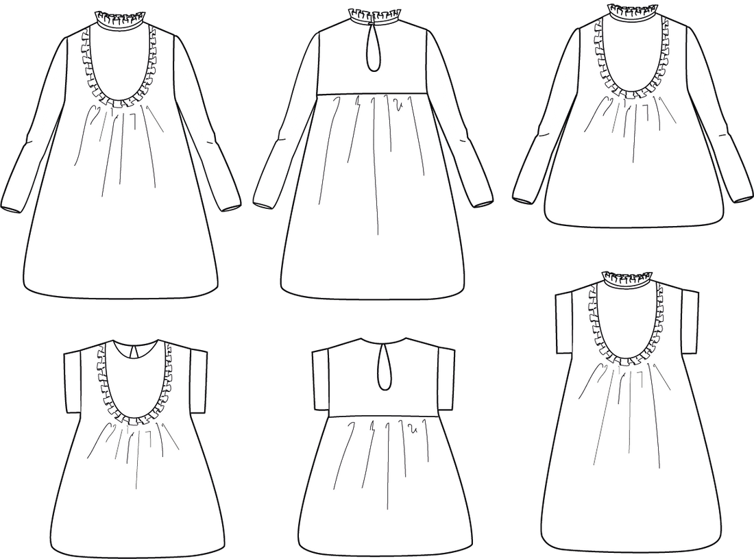 Patron couture Ida Mum dans Patrons Ikatee par Couture et Cie