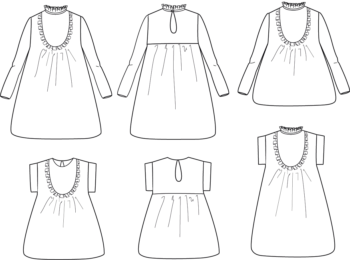 Patron couture Ida Mum dans Patrons Ikatee par Couture et Cie