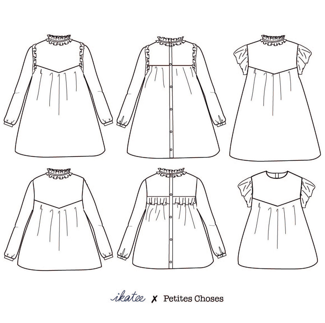 patron couture Ikatee Louise mum dans Patrons Ikatee par Couture et Cie