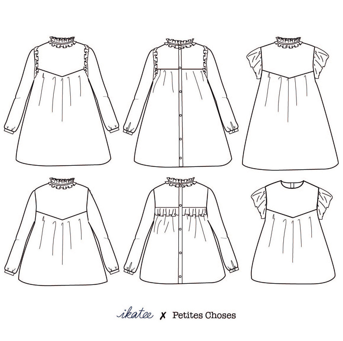 patron couture Ikatee Louise mum dans Patrons Ikatee par Couture et Cie