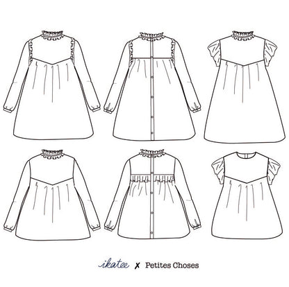 patron couture Ikatee Louise mum dans Patrons Ikatee par Couture et Cie