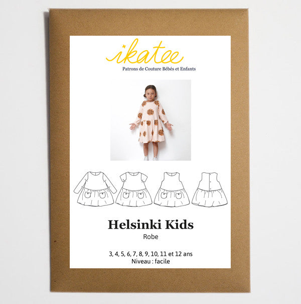 patron robe Helsinki 3ans-12 ans