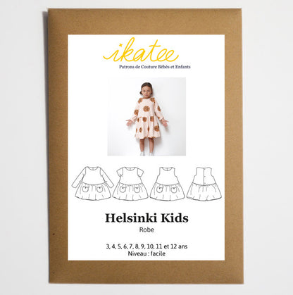 patron robe Helsinki 3ans-12 ans