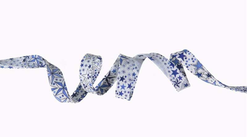 Biais New Adelajda bleu x10cm dans BIAIS par Couture et Cie