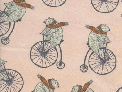 Tissu Art Gallery Little Clementine Mr Penny Bubblegum x10cm dans ART GALLERY FABRICS par Couture et Cie