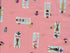 Tissu Rifle Paper Amalfi Corail Sun Girls x10cm dans COTTON + STEEL par Couture et Cie
