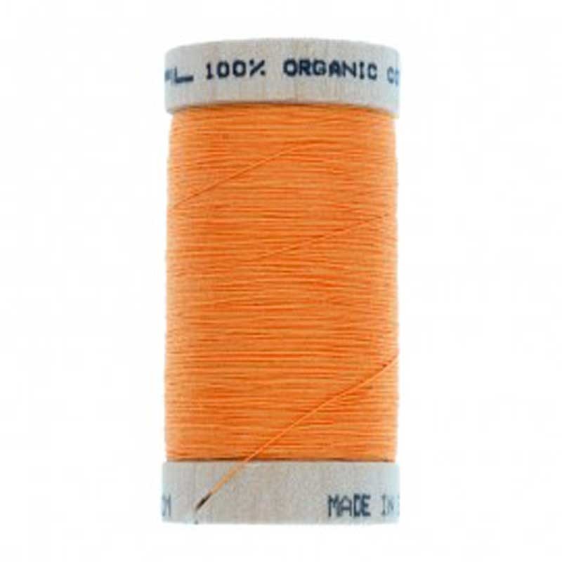 fil à coudre coton biologique orange 4804 dans Fils à coudre bio par Couture et Cie