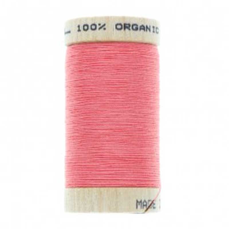 fil à coudre coton biologique corail 4807 dans Mercerie par Couture et Cie