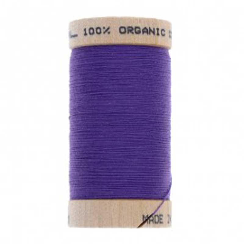 fil à coudre coton biologique violet 4813 dans Fils à coudre bio par Couture et Cie