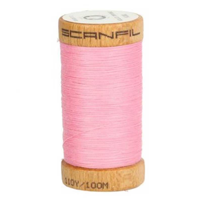 fil à coudre coton biologique rose layette 4809 dans Mercerie par Couture et Cie