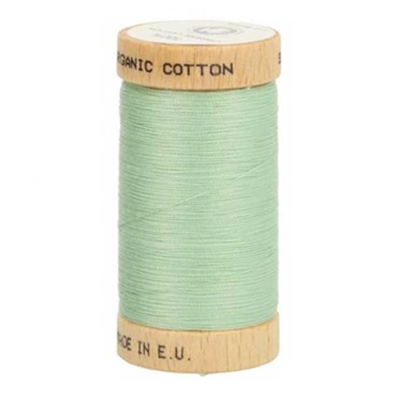 Fil à coudre coton biologique vert d&