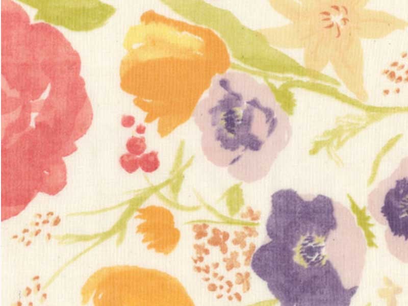 Nani Iro, Fuccra Rakuen blanc cassé, 135x110cm dans TISSUS JAPONAIS par Couture et Cie