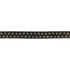 Elastique noir pois lurex doré 10mm, x10cm dans Accueil par Couture et Cie