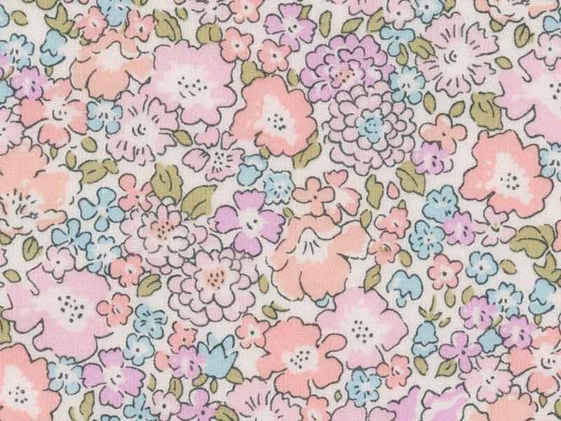 Tissu Liberty Michelle rose dragée, x10cm dans Tissus par Couture et Cie
