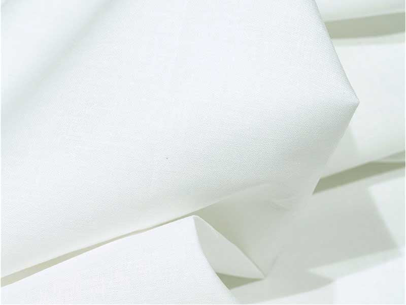 Popeline de coton Bio blanc, x10cm dans Accueil par Couture et Cie