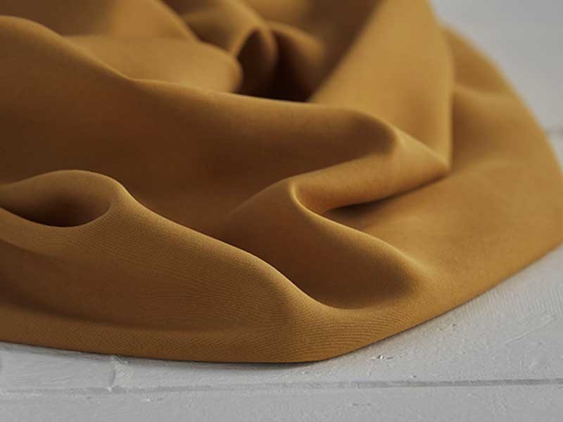 Tencel Meet Milk Twill medium moutarde, x10cm dans Tencel par Couture et Cie