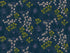 Tissu Cotton and Steel Emilia Meghan Navy, x10cm dans Tissus par Couture et Cie