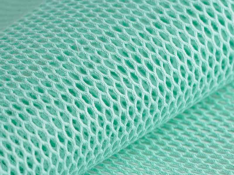 Tissu Filet coton bio menthe, x10cm dans TISSUS BIOLOGIQUES par Couture et Cie