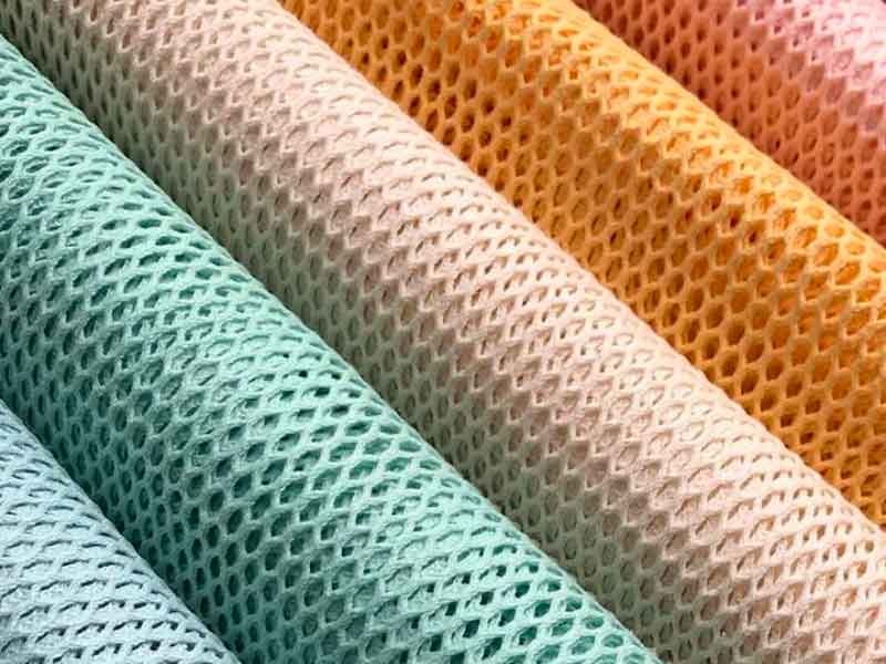 Tissu Filet coton bio bleu azur, x10cm dans TISSUS BIOLOGIQUES par Couture et Cie