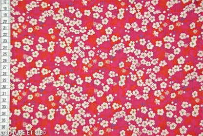 Tissu Liberty Mitsi rose dans Tissus LIBERTY OF LONDON par Couture et Cie