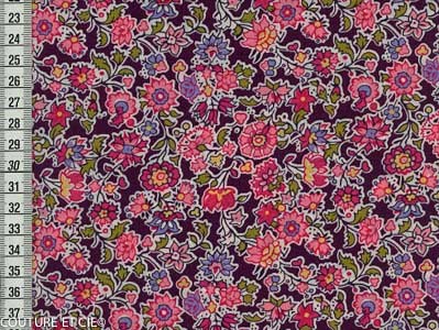 Tissu Liberty Pereira violet x10cm dans Tissus LIBERTY OF LONDON par Couture et Cie