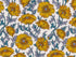 Tissu Liberty Astell Reece jaune, x10cm dans Accueil par Couture et Cie
