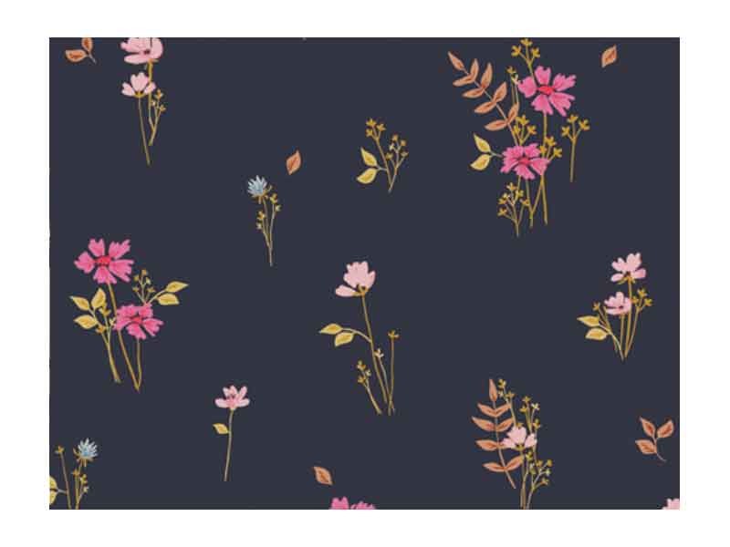 Tissu Art Gallery Fabrics Mayfair Covent Garden noir, x10cm dans ART GALLERY FABRICS par Couture et Cie