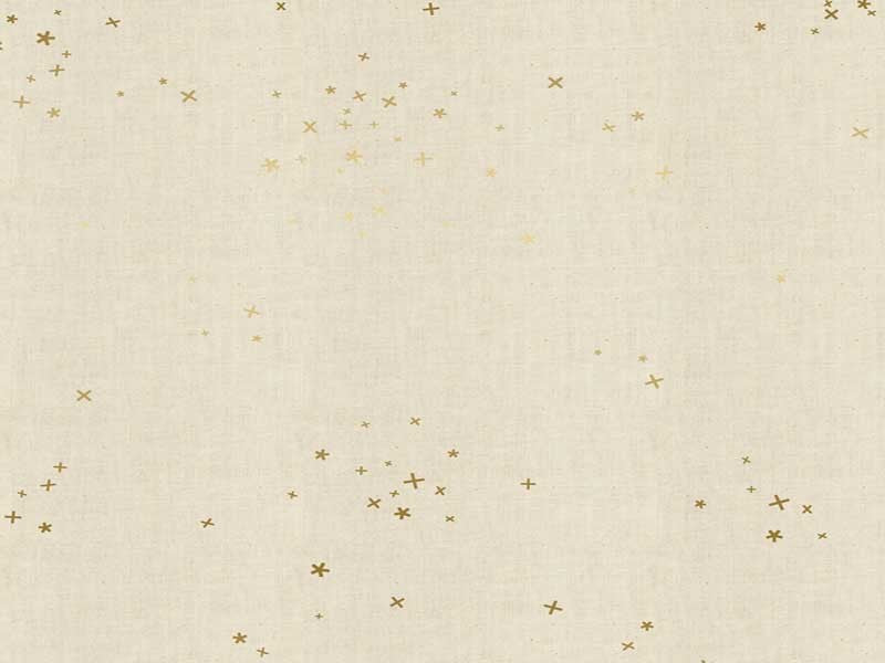 Tissu Cotton + Steel Basics Freckles métallique, x10cm dans COTTON + STEEL par Couture et Cie