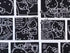 Tissu Hello Kitty noir BD, x10cm dans TISSUS JAPONAIS par Couture et Cie