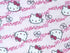 tissu Hello Kitty Oxford rose, x10cm dans Tissus Enfantins par Couture et Cie