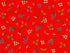 Tissu Rifle Paper Strawberry Fields rouge, x10cm dans Rifle Paper Co par Couture et Cie