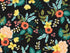 Tissu Rifle Paper Primavera Birch noir, x10cm dans Rifle Paper Co par Couture et Cie