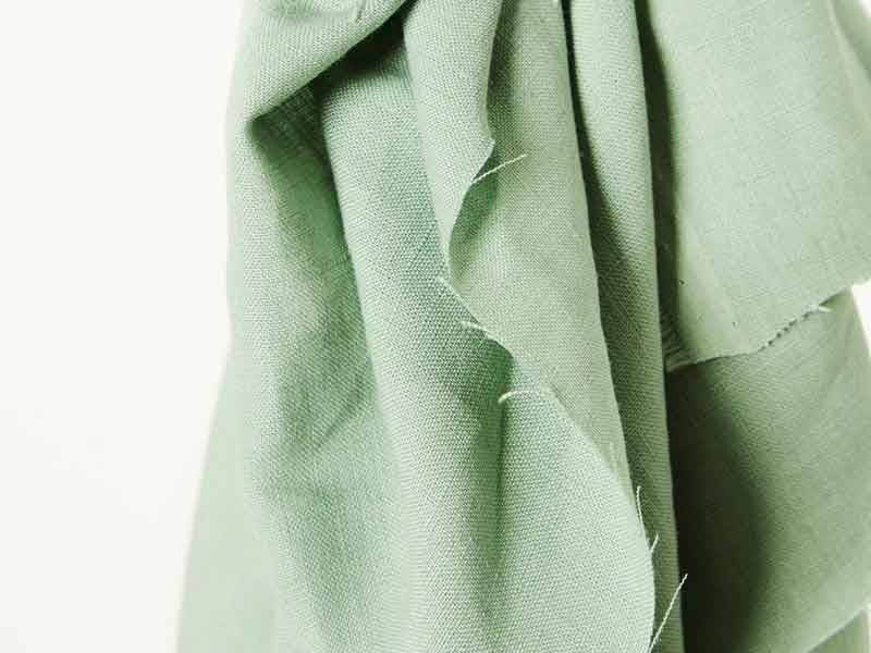Lin Nisa softened Linen vert sauge, x10cm dans Tissus par Couture et Cie