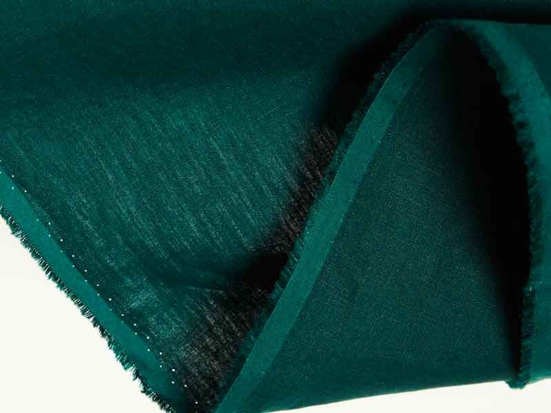 Lin Mind The Maker nisa softened linen vert bouteille, x10cm dans Mind The Maker par Couture et Cie