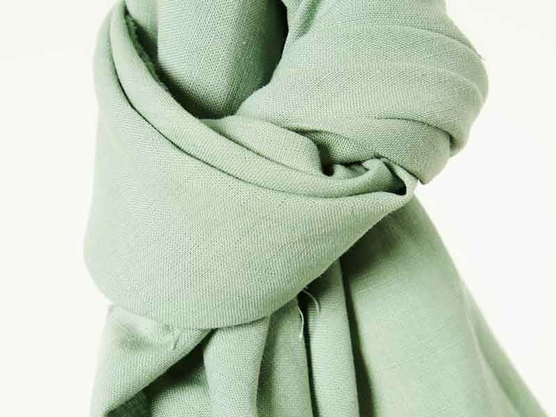 Lin Nisa softened Linen vert sauge, x10cm dans Tissus par Couture et Cie