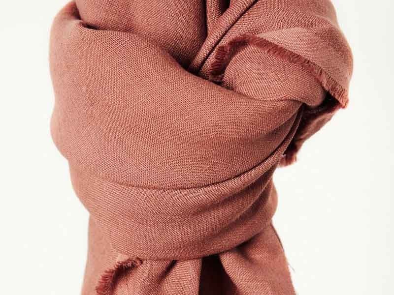 Lin Mind The Maker nisa softened linen vieux rose, x10cm dans Mind The Maker par Couture et Cie