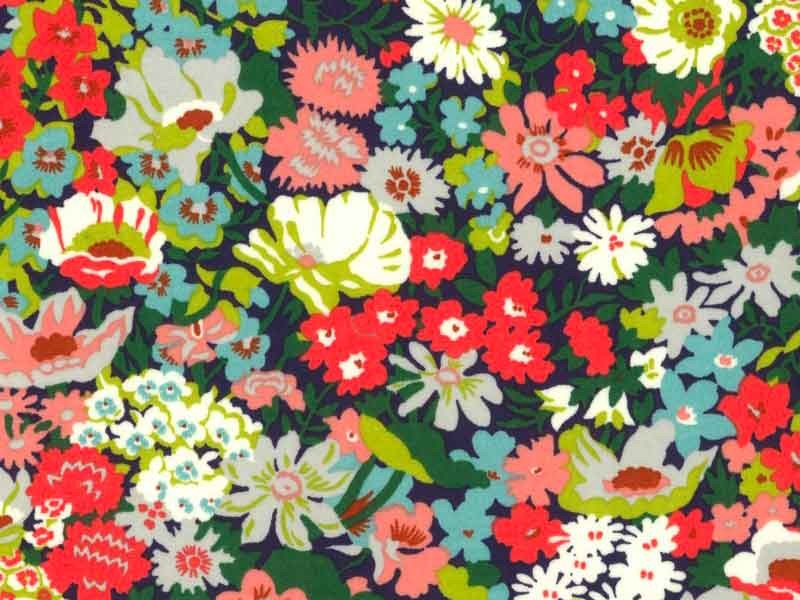 Tissu Liberty Thorpe C, x10cm dans Tissus LIBERTY OF LONDON par Couture et Cie