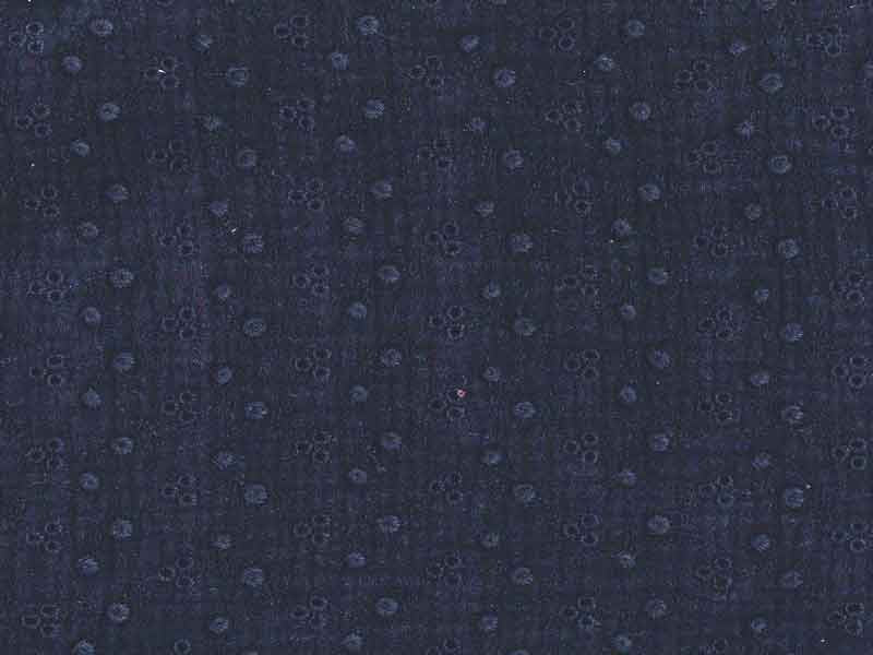Double gaze brodée coton noir, x10cm dans Double gaze par Couture et Cie