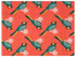 Jersey perroquet corail, x10cm dans Tissus par Couture et Cie