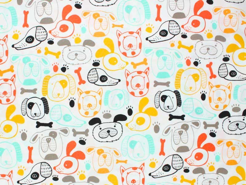Tissu Art Gallery Fabrics Oh Woof, Woof this way, x10cm dans ART GALLERY FABRICS par Couture et Cie