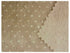 Tissu Minky pois argent couleur taupe, x10cm dans Teddydou / Minky par Couture et Cie